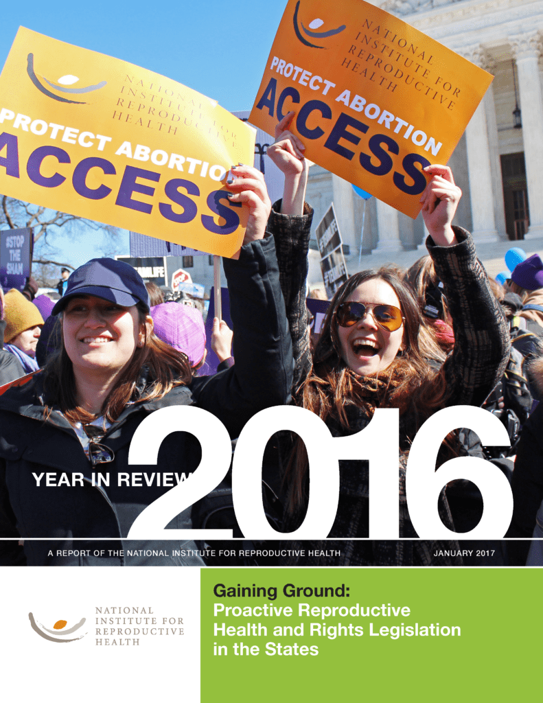 2016 policy report cover page